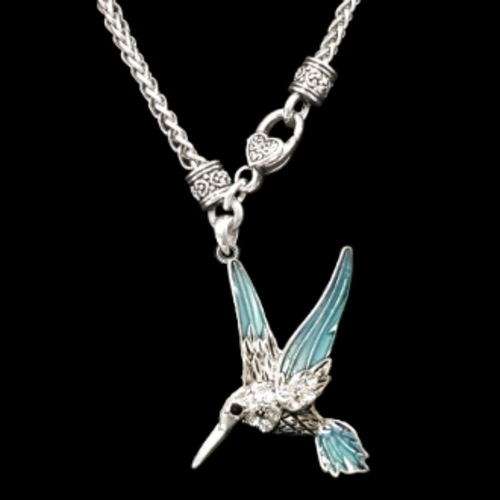 Hummingbird Clasp Necklace